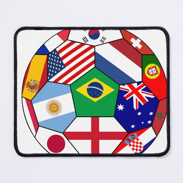 Item preview, Ball with flags - Qatar 2022 designed and sold by siloto.