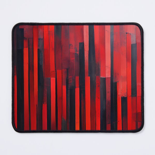 Item preview, Red and Black Abstract designed and sold by Darmon-Designs.