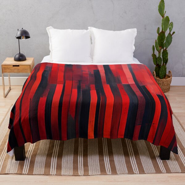 Item preview, Red and Black Abstract designed and sold by Darmon-Designs.