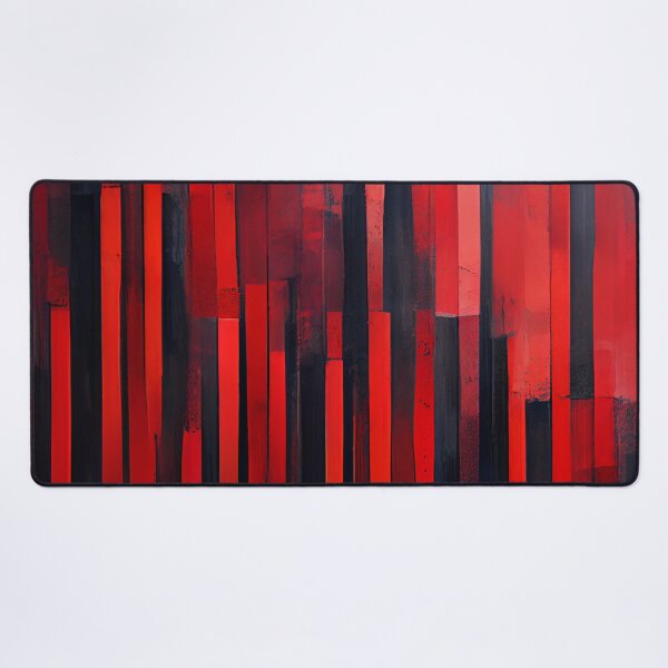 Item preview, Red and Black Abstract designed and sold by Darmon-Designs.