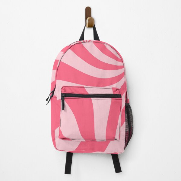 Item preview, Liquid candy pink swirl 70s pattern designed and sold by ReneMagritteArt.