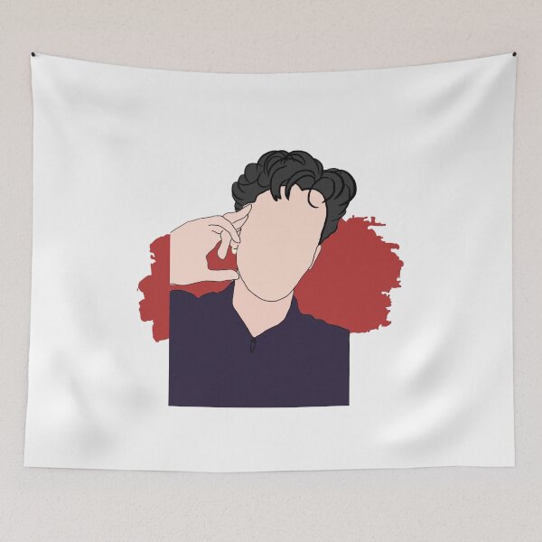 Item preview, Elite Netflix Show Patrick color block background designed and sold by paintingtour.