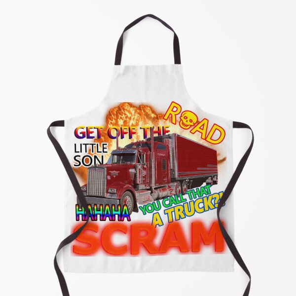 Item preview, Alpha truck driver GET OFF THE ROAD designed and sold by shrolts.