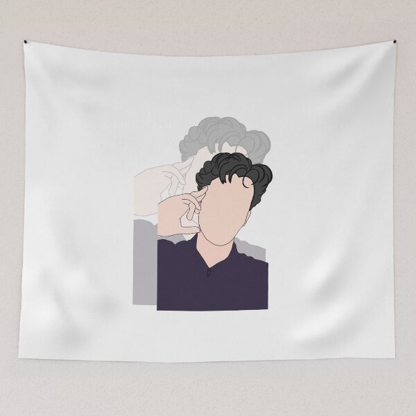 Item preview, Elite Netflix Show Patrick shadow background designed and sold by paintingtour.