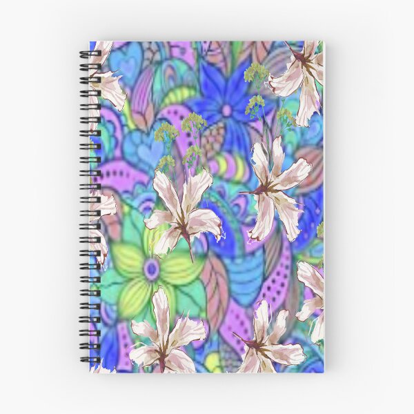 Item preview, Hello Spring Botanical Abstraction,2, bold colorful abstract playful design inspired by nature designed and sold by Adri Barnard.