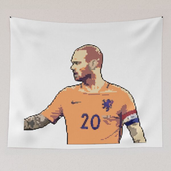 Item preview, Wesley Sneijder Illustration designed and sold by VegaGynta.
