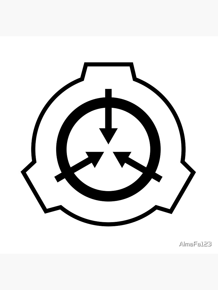 Cracked SCP Logo | Art Board Print