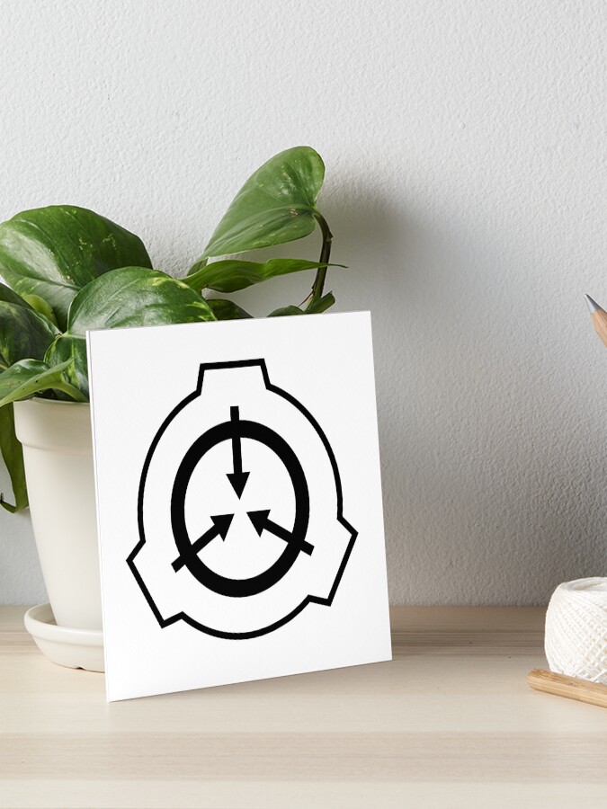 SCP foundation logo Art Print for Sale by AlmaFa123