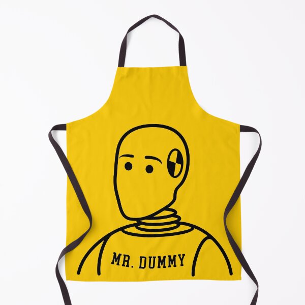 Item preview, Crash Test Dummy Yellow Man Testing Car Crash designed and sold by activlifewear.