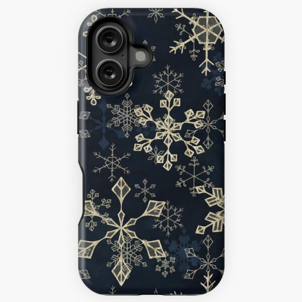 Item preview, Snowflake Crystals in Gold designed and sold by adenaJ.
