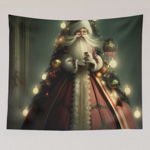 Item preview, Haute couture Santa Christmas Tree designed and sold by XmasPatterns.