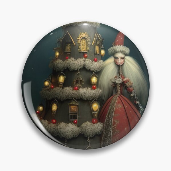 Item preview, Haute Couture Woman in Christmas Tree designed and sold by XmasPatterns.