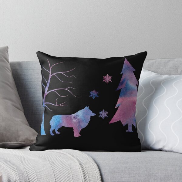 Item preview, Schipperke Dog Art Snowflakes Snow designed and sold by BittenByErmines.