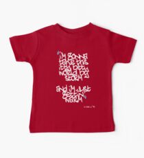 Camiseta para bebés Just gettin warm