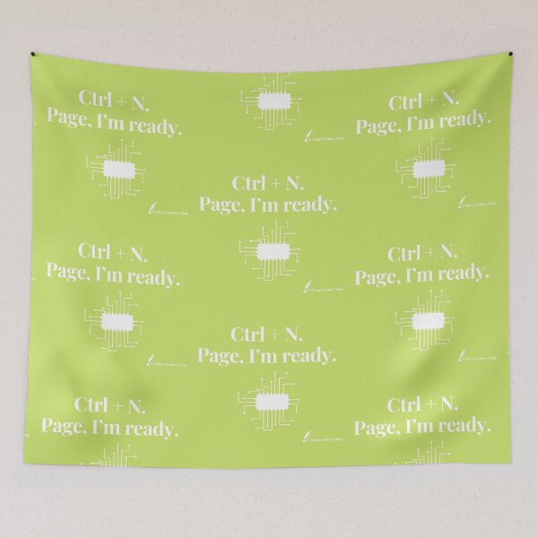 Item preview, TWT - I'm Writing designed and sold by WildAtlanticArt.