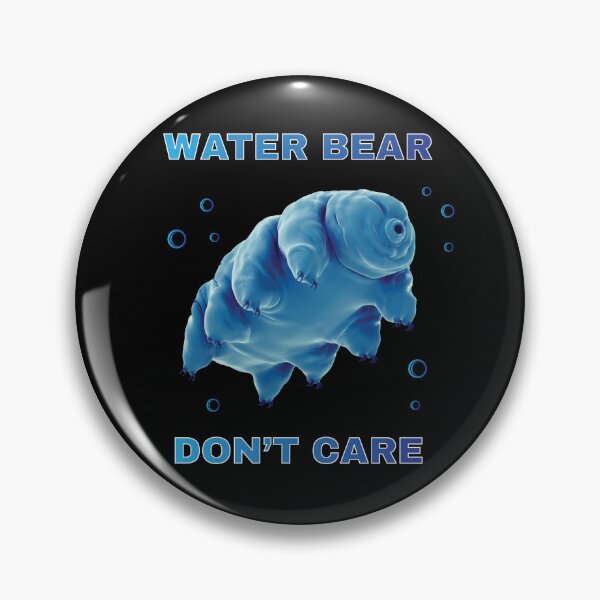 Item preview, Water Bear Dont Care Tardigrade designed and sold by MooonTees.