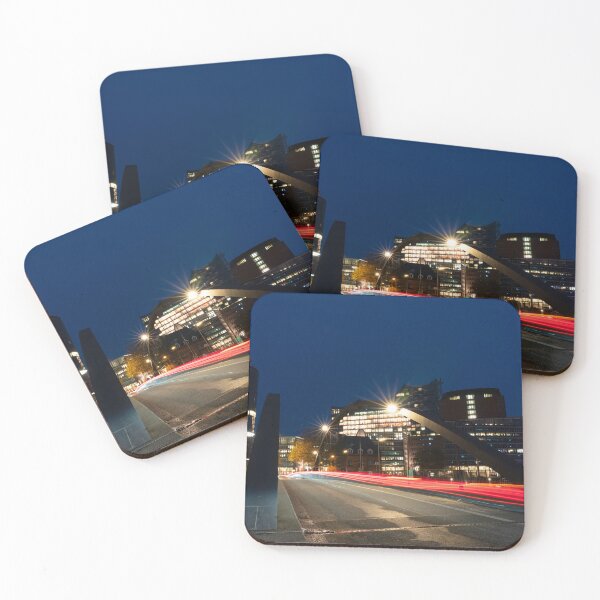Item preview, Hamburg light trails to the docks  designed and sold by hawkie.