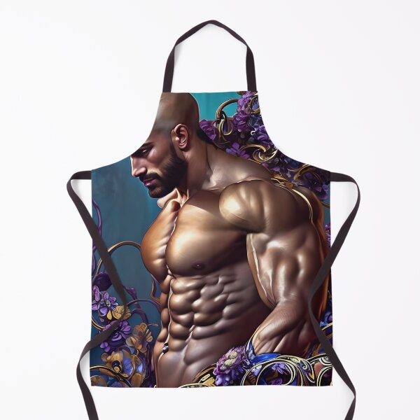 Item preview, Strong Floral Hunk With Violets designed and sold by withdiamonds.
