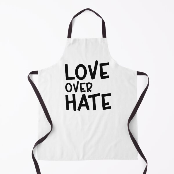 Item preview, Love Over Hate Black Sans Serif Typography Inspirational Quote designed and sold by Cawaiico.