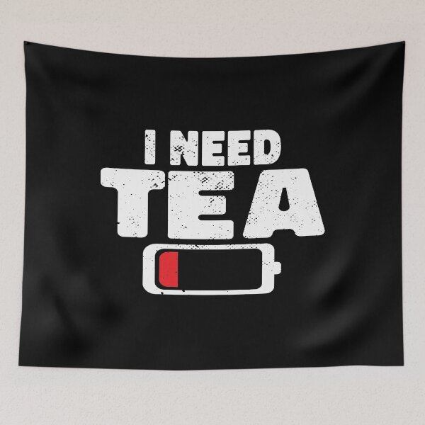 Item preview, I Need Tea Men Women Kids designed and sold by bryannsart.