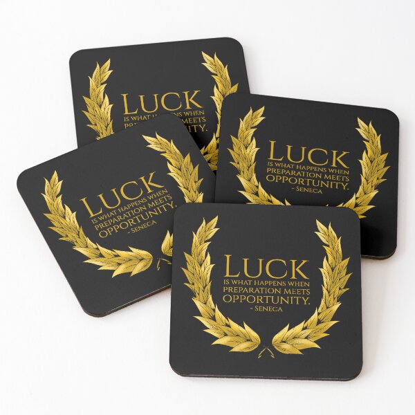 Item preview, Luck is what happens when preparation meets opportunity. - Seneca designed and sold by Styrman.