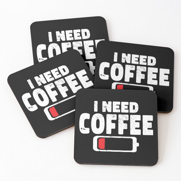 Item preview, I Need Coffee Men Women Kids designed and sold by bryannsart.