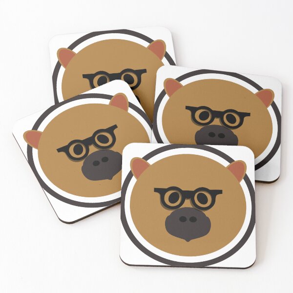 Item preview, Animals With Glasses - Bear designed and sold by daveb72.