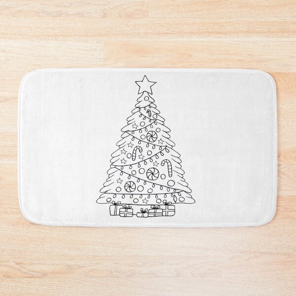 Item preview,  Color your own design Christmas tree gift designed and sold by PurrfectCorner.