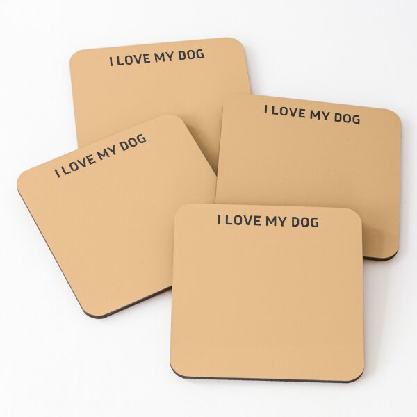 Item preview, I Love My Dog designed and sold by to-esu.