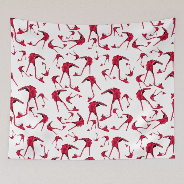 Artikelvorschau, Fashionable Red Shoes Pattern entworfen und verkauft von stylebytara.
