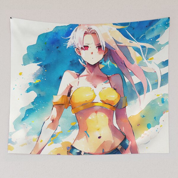 Aperçu de l'œuvre Anime Bikini Fille # 19 créée et vendue par Eynoxart.