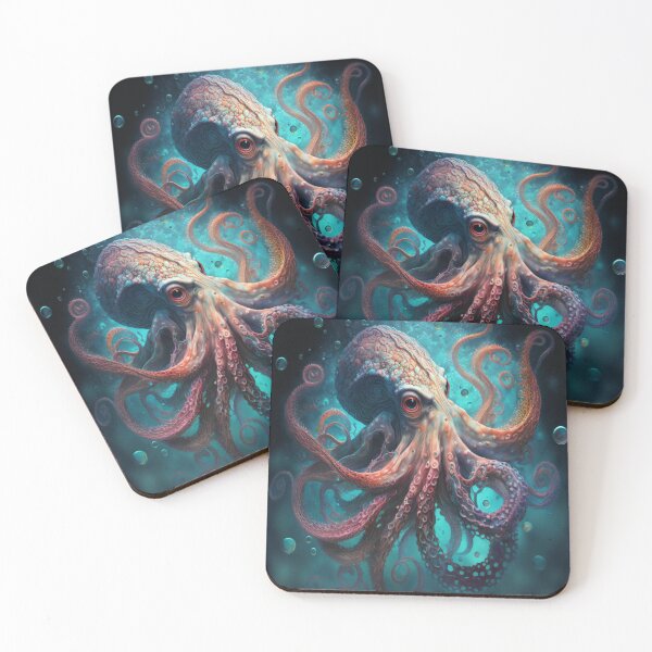 Item preview, Octopus Fantasy Art designed and sold by Darmon-Designs.