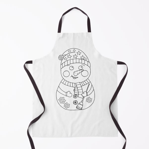 Item preview, Color your own snowman design Christmas gift designed and sold by PurrfectCorner.