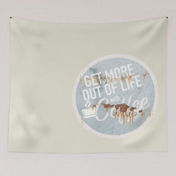 Item preview, Get More Out of Life With Coffee designed and sold by RedFirecracker.