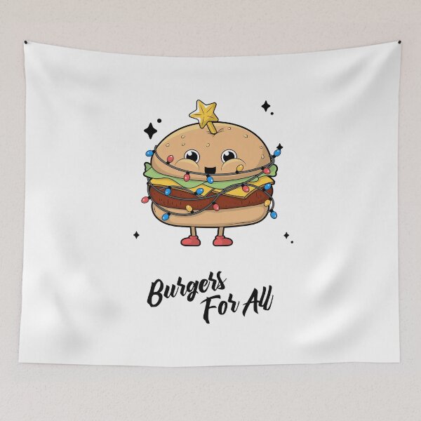 Item preview, Burger For All designed and sold by AmberSiraj.