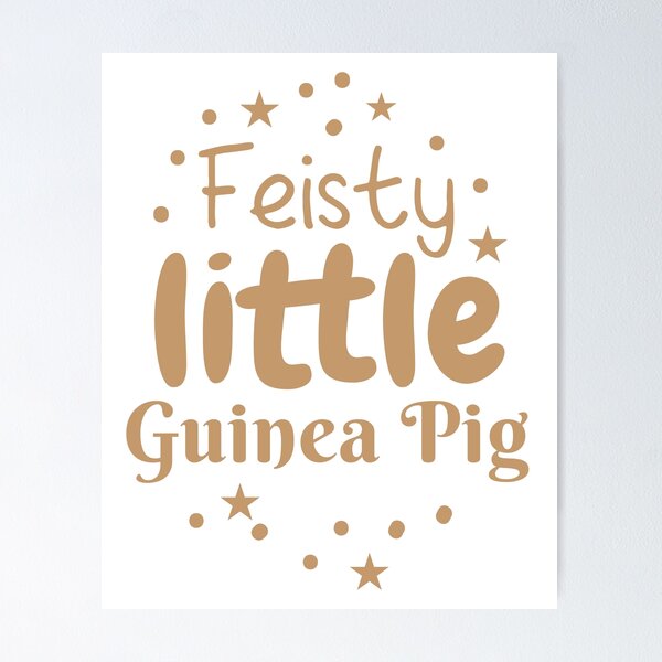 Item preview, Feisty little guinea pig designed and sold by jazzydevil.