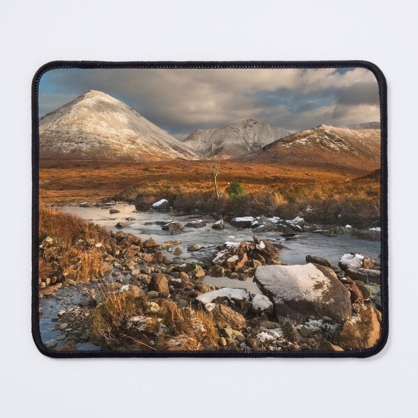 Item preview, Red Cuillin in Winter, Sligachan, Skye Scotland. designed and sold by PhotosEcosse.