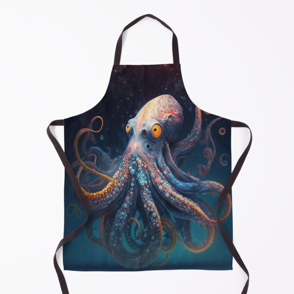Item preview, Colorful Octopus Underwater designed and sold by Darmon-Designs.