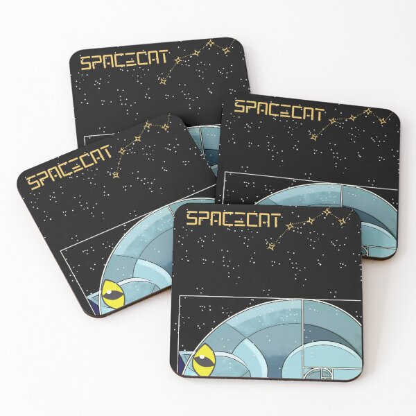 Item preview, Fibonacci Golden Ratio Space cat design designed and sold by t1n3333.