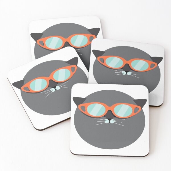 Item preview, Animals With Glasses - Cat 1 designed and sold by daveb72.