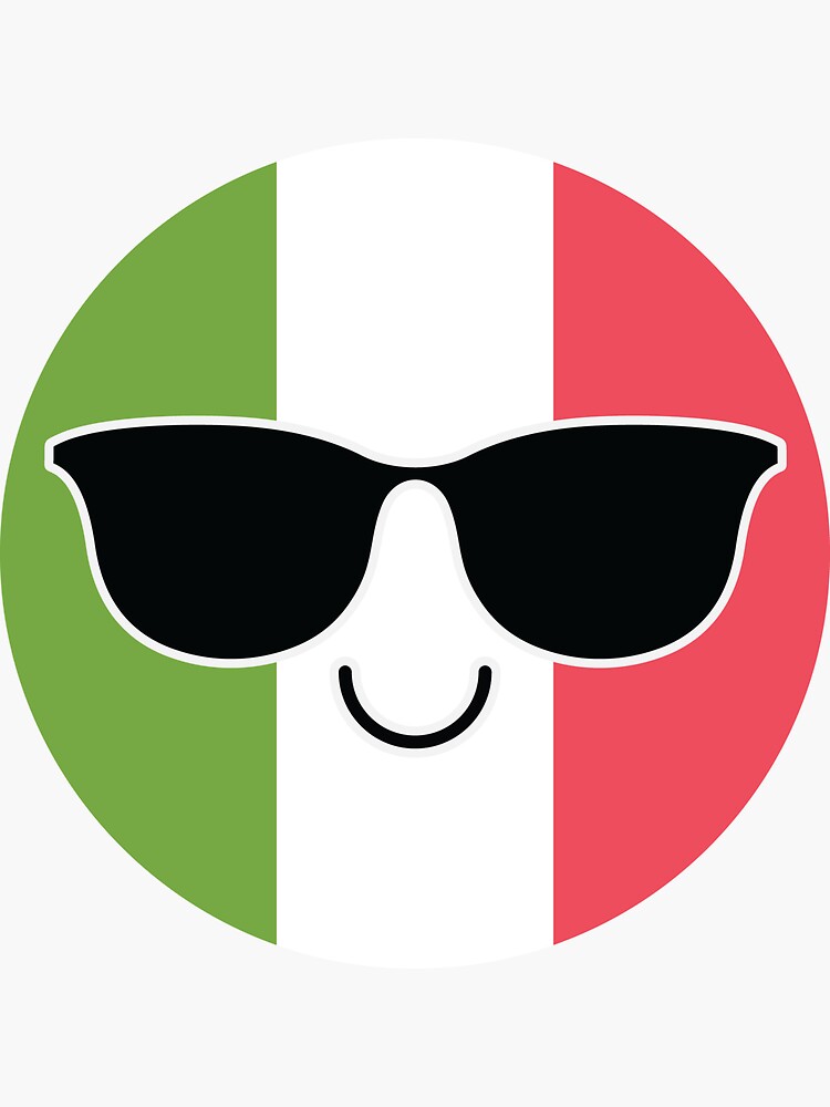 "Italy Emoji " Sticker for Sale by HippoEmo Redbubble