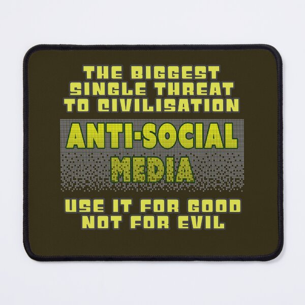 Item preview, Anti-Social Media designed and sold by Fanarchist.