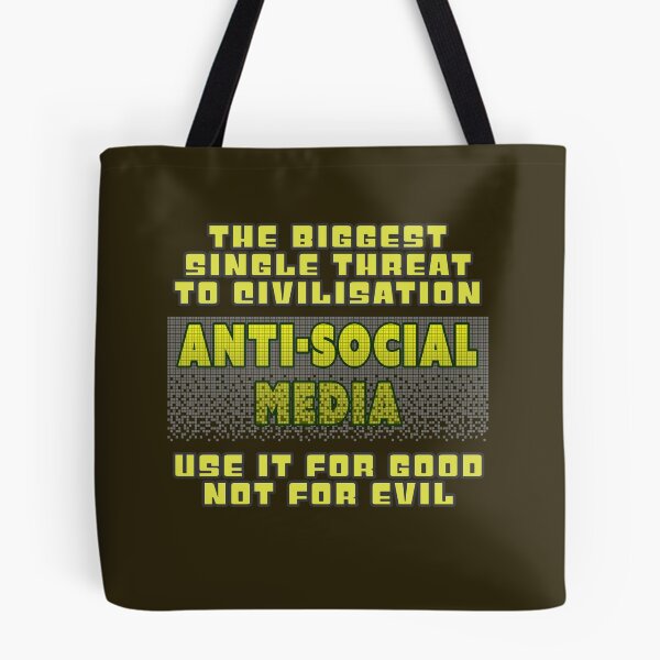 Item preview, Anti-Social Media designed and sold by Fanarchist.