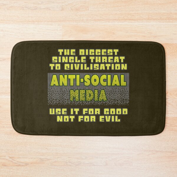 Item preview, Anti-Social Media designed and sold by Fanarchist.