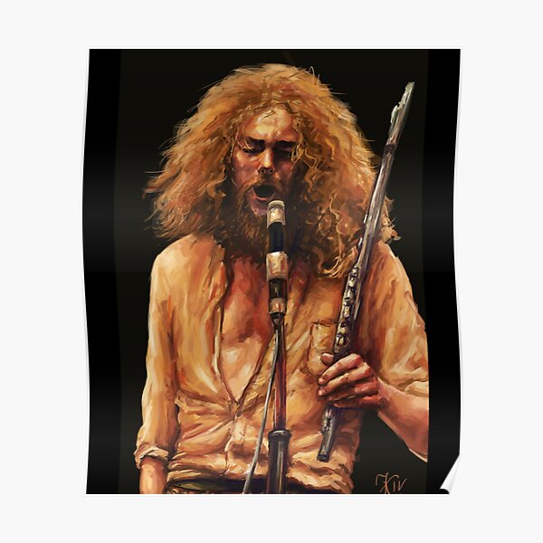 "Jethro Tull Aqualung Art" Poster for Sale by TheDutchMagpie Redbubble