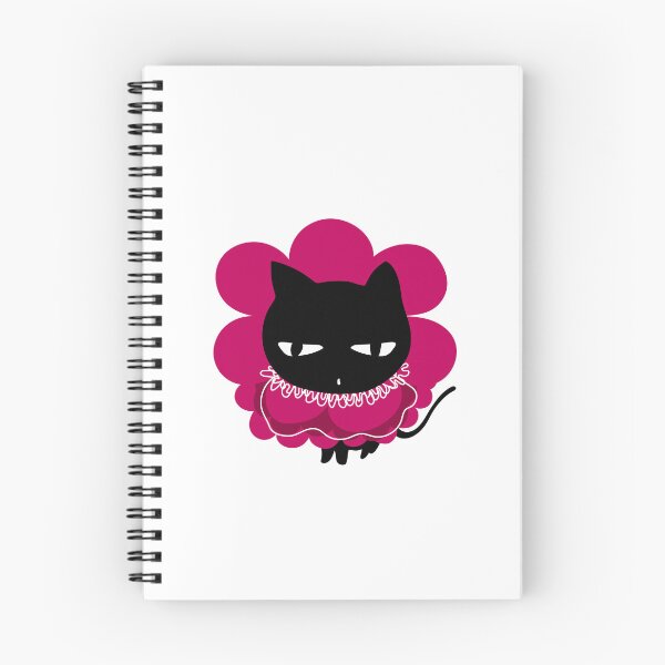 Aperçu de l'œuvre Fleur Chat Noir créée et vendue par RabitoDesign.