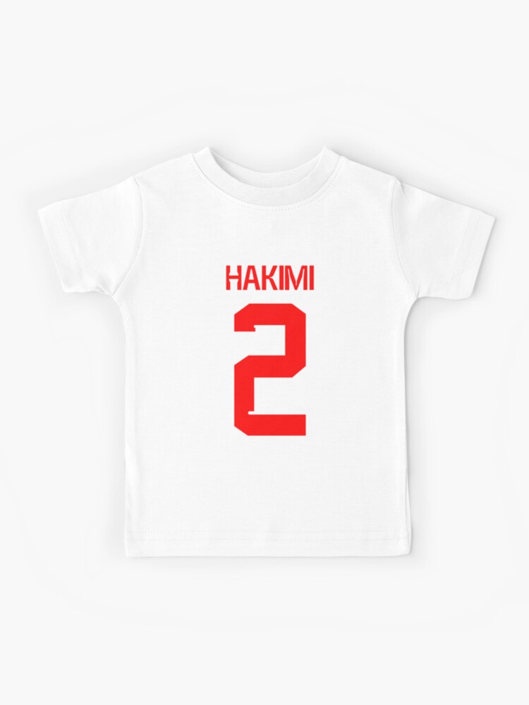 Achraf Hakimi Morocco Celebration  Kids T-Shirt for Sale by