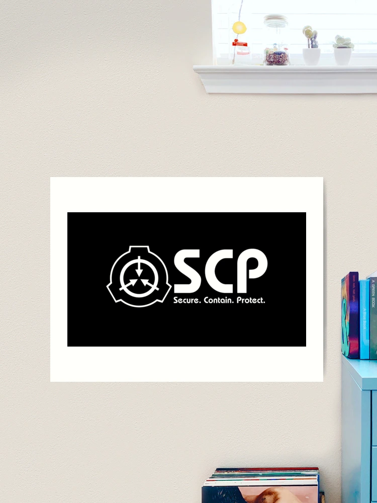 digital art — are we contained yet? [ID: An SCP Foundation logo