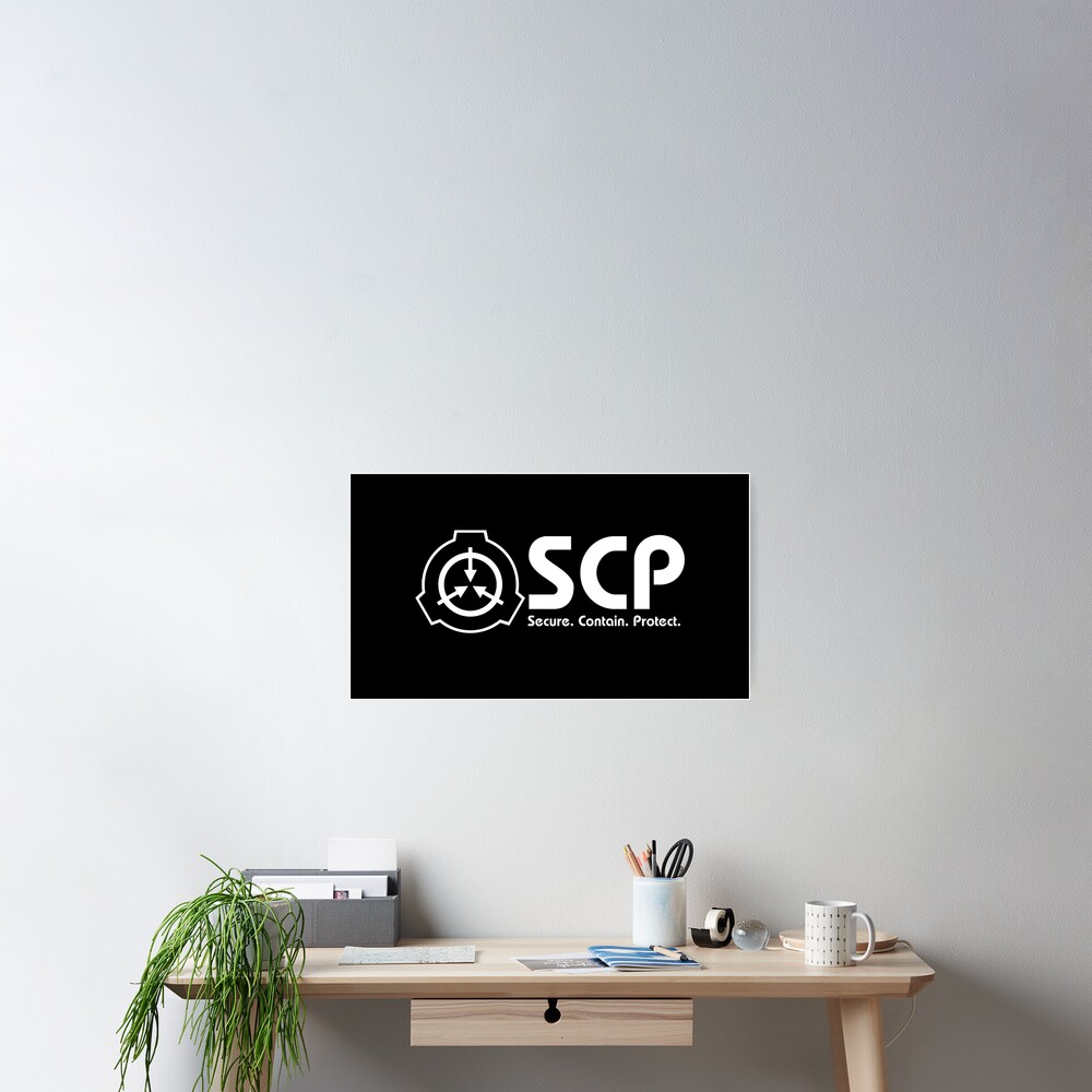 SCP foundation logo Art Print for Sale by AlmaFa123