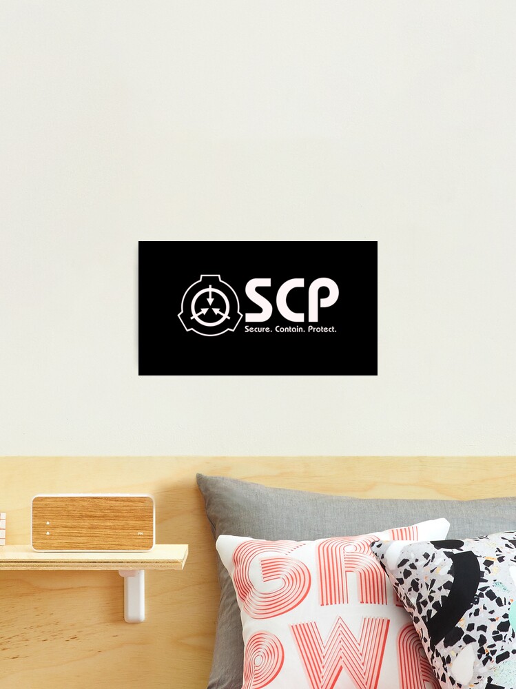 SCP foundation logo Art Print for Sale by AlmaFa123